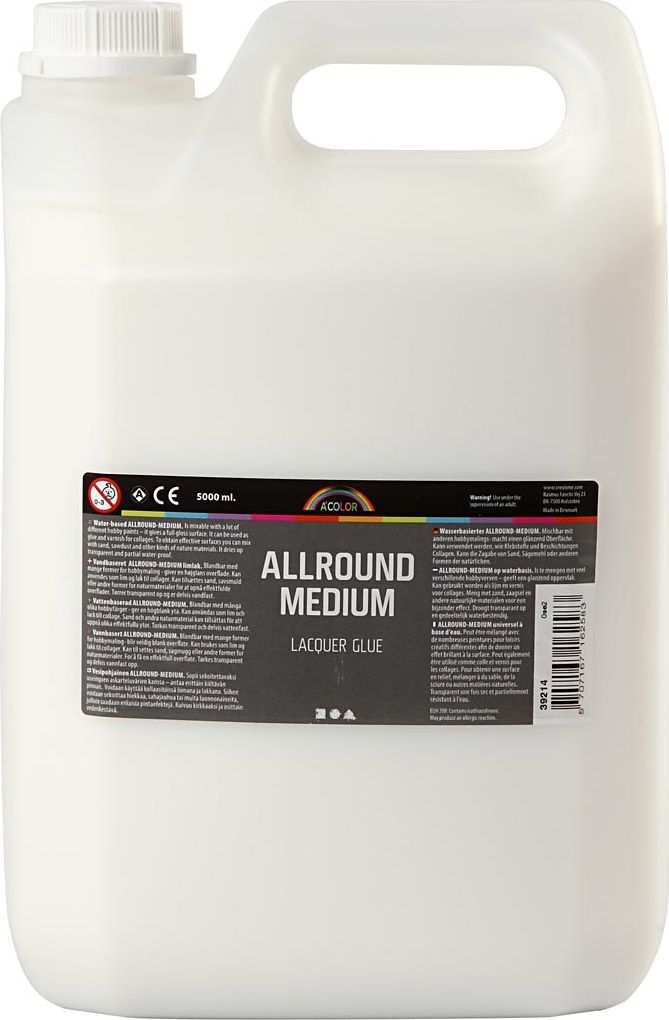 Lim lakk allround medium - 5000 ml - 909 NOK - Spesiallim - Skapemer.no