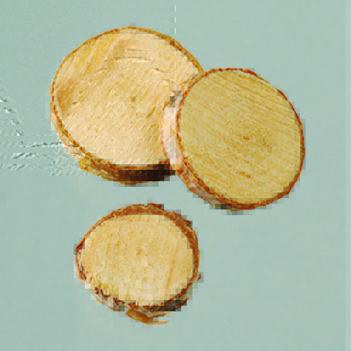 Trebrett ø 1-3 cm - ubehandlet - 139 NOK - Andre treartikler - Skapemer.no